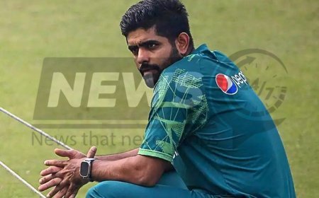 Babar Azam has arrived at the Gaddafi Stadium for a meeting with Zaka Ashraf.
