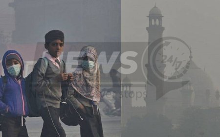Punjab declares a day off for schools and offices due to deteriorating smog conditions.