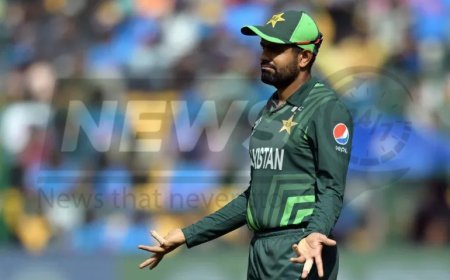 Babar Azam resigns as captain of the Pakistan cricket team following a disappointing performance in the Cricket World Cup.