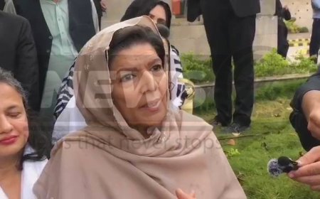 Aleema, Imran Khan's sister, declares her intention to file a case against Donald Lu in the United States in connection with the cipher case.