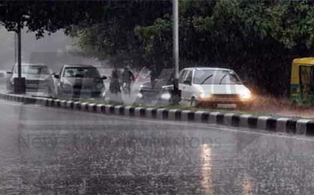 A light rain in Lahore has dispelled the smog, causing the city's temperature to drop to 16 degrees Celsius.