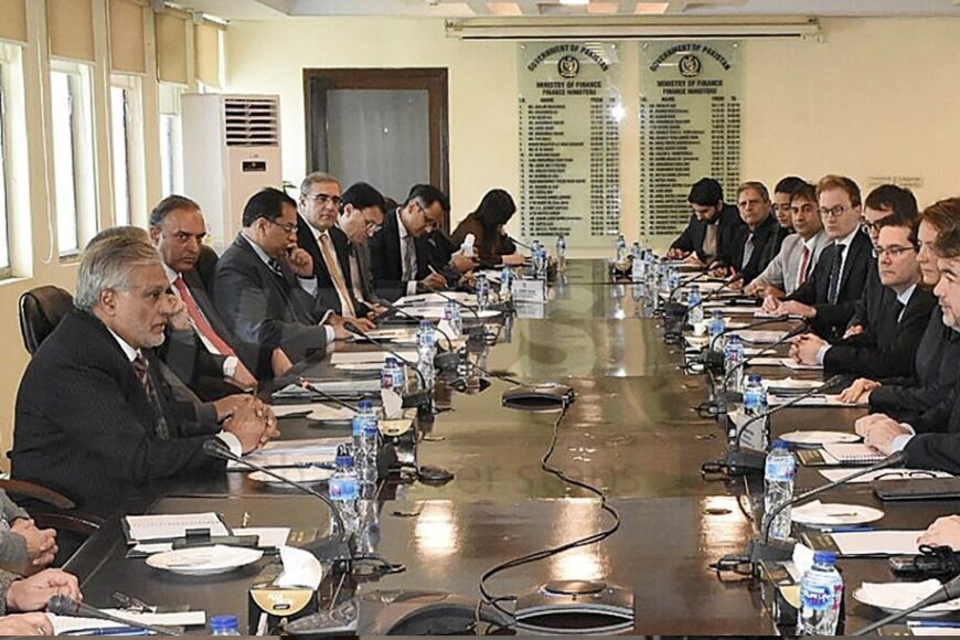 The International Monetary Fund (IMF) engages in extensive discussions with Pakistan's bilateral partners to tackle the financing shortfall.