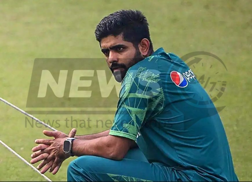 Babar Azam has arrived at the Gaddafi Stadium for a meeting with Zaka Ashraf.