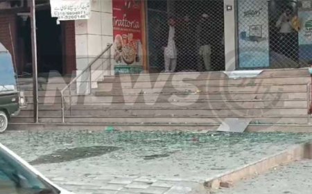 Seven individuals, including three children, sustain injuries in an explosion in Peshawar.