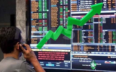 The Pakistan Stock Exchange has exceeded the significant milestone of 64,000 points.