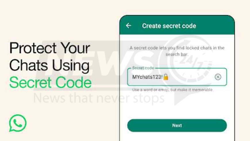 WhatsApp introduces a Secret Code functionality aimed at enhancing chat security.