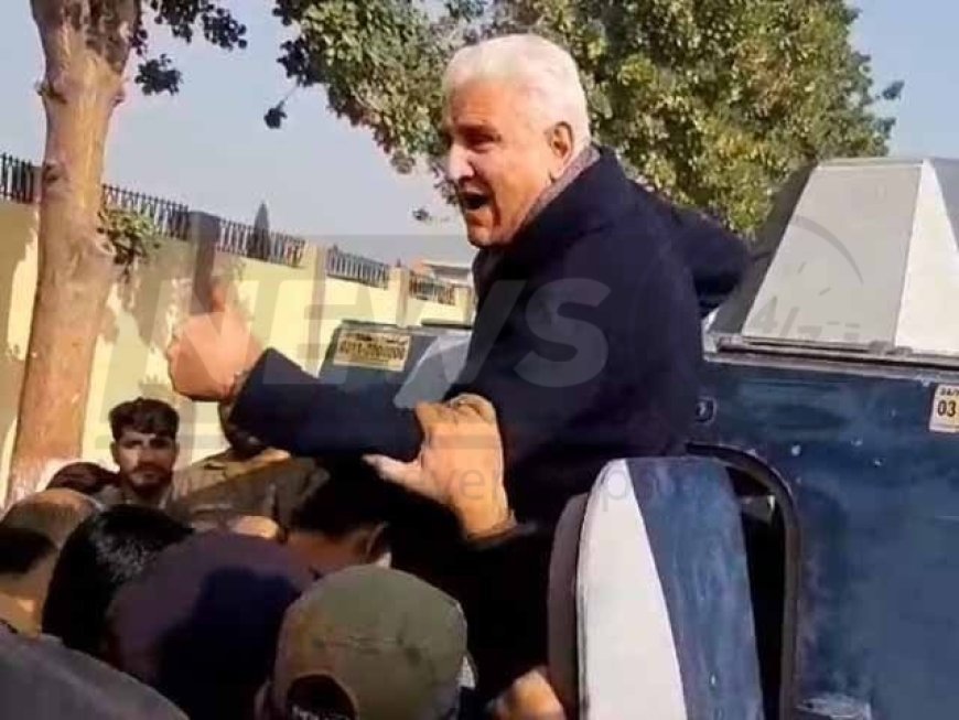 Qureshi was promptly taken back into custody right after being released from Adiala jail.